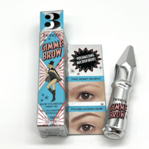 Benefit Gimme Brow Eye Brow Volumizing Fiber Gel Color #3 Mini Size 0.05... - $13.37