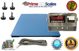 Brecknell PS500-22S Series PS500 Floor Scale, 500 Pound/ 250kg