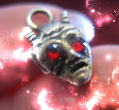 Free W $77 Haunted Devil Charm 3000X Banish Cast Out All Evil Magick Sterling - $0.00