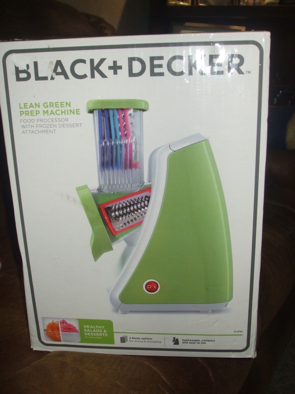  Black & Decker SL1050 Lean Prep Machine Food Processor, Green:  Home & Kitchen