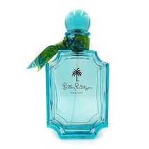 EMPTY Lilly Pulitzer Beachy EMPTY Perfume Bottle Fragrance Blue Glass De... - $49.99