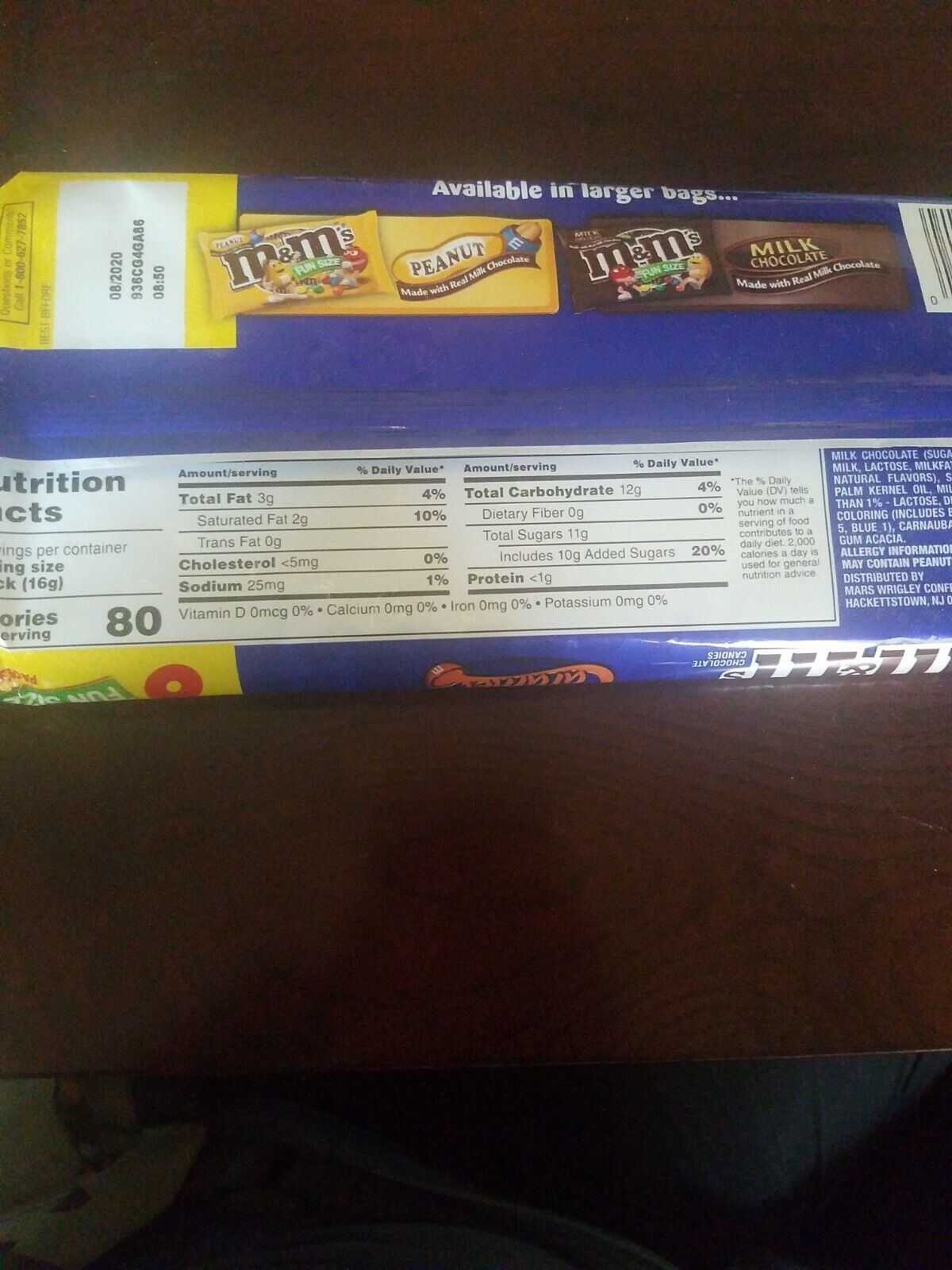 M&M's Caramels 6 count Fun Size Pack 3.49 OZBRAND NEWSHIPS SAME