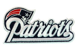 New England Patriots Combo Super Bowl NFL Football Embroidered Iron On Patch 3" - $6.87