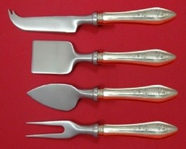 Mary Chilton Engraved #1 By Towle Sterling Cheese Serving Set HHWS 4pc C... - $286.11