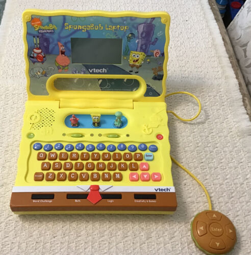 VTech SpongeBob SquarePants Educational Laptop - 15 Activities, TESTED ...