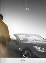 2014 Infiniti Q60 CONVERTIBLE sales brochure catalog US 14 S 3.7 IPL G37 - $10.00