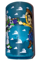 Toy Story Woody &amp; Buzz Lightyear Small Blue W/ Cloud Pattern Cup (Rough ... - $46.45