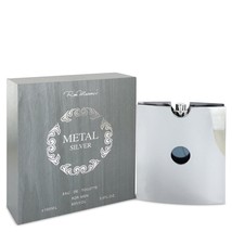 Metal Silver by Ron Marone Eau De Toilette Spray 3.4 oz - $18.95
