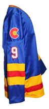 Any Name Number Colorado Retro Hockey Jersey Sewn New Blue McDonald Any Size image 4