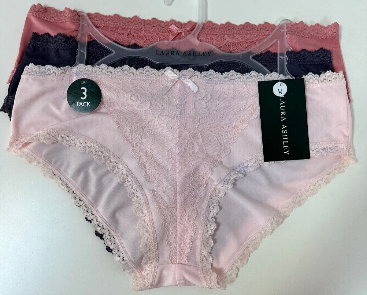 Laura Ashley Panties with Lace M - Panties