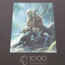 Star Wars Fine Art Collection Yoda 1000 Piece Jigsaw Puzzle Buffalo New Disney - $29.03