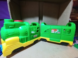 Fisher-Price Little People Friendly Passengers Train Green - $11.00