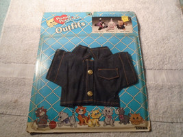 Vintage 1986 Pound Purries Cloths Denim Jacket Outfit - $39.99