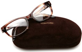 New Tom Ford Tf 5184 047 Brown Marble Eyeglasses Frame 52-18-135mm B32mm Italy - $210.69