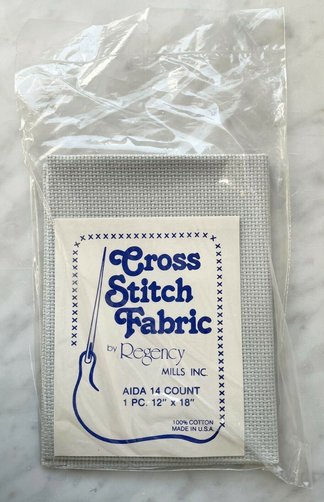 Super Value 100 Cotton14 Count Cross Stitch Aida Fabric Antique White for  sale online
