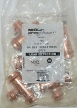 Nibco Press System PC611 Tee 9099455PC Package of 5 Wrot Copper - $51.99