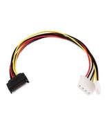 Monoprice 7642 12inch SATA 15pin Male to 4pin Molex and 4pin Power Cable - $9.89