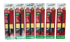 Ace 2000164, 3/16" Heavy Duty Drill Bit  Pack of 6 - $30.68