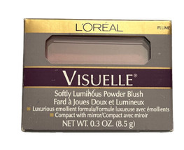 L'oreal Visuelle Softly Luminous Powder Blush Plume (New In Original Box) - $14.82