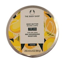 The Body Shop MANGO Body Butter 96H Moisture Full Size DRY SKIN 6.4oz 20... - $24.74