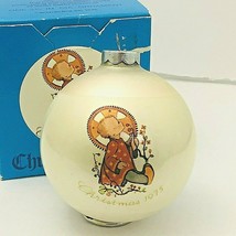 1975 Schmid Hummel Christmas Child Ornament 2nd In Series Glass Sister B... - $8.86