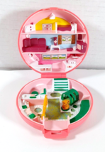 Polly Pocket Button's Animal Hospital 1989 Bluebird Vet Compact & Cat ONLY - $30.36