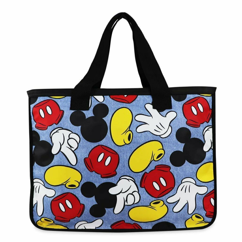 Disney Mickey and Minnie Mouse ''Love'' Canvas Tote Bag