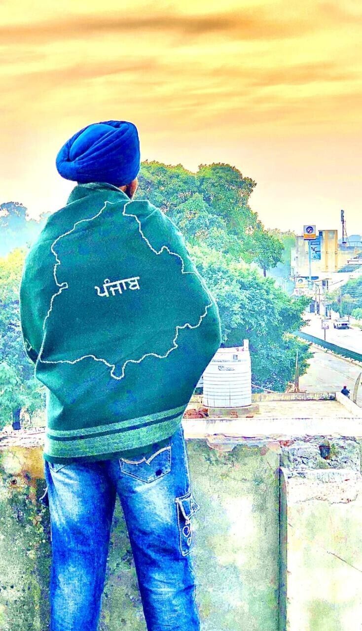 punjabi shawl lohi