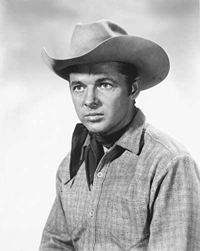 Audie Murphy Western Portrait B&W Print 16X20 Canvas Giclee - $69.99
