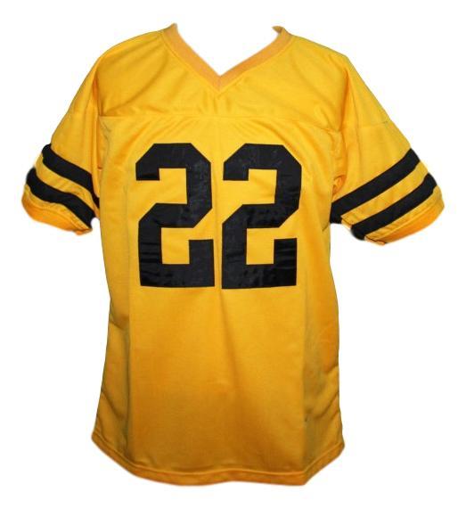 sylvester stallone #22 lincoln high school men football jersey yellow any size