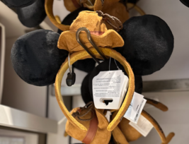 Disney Parks Authentic Indiana Jones Hat Mickey Ears Headband NEW