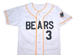 Bad News Bears Movie #3 Button Down New Men Baseball Jersey White Any Size image 1