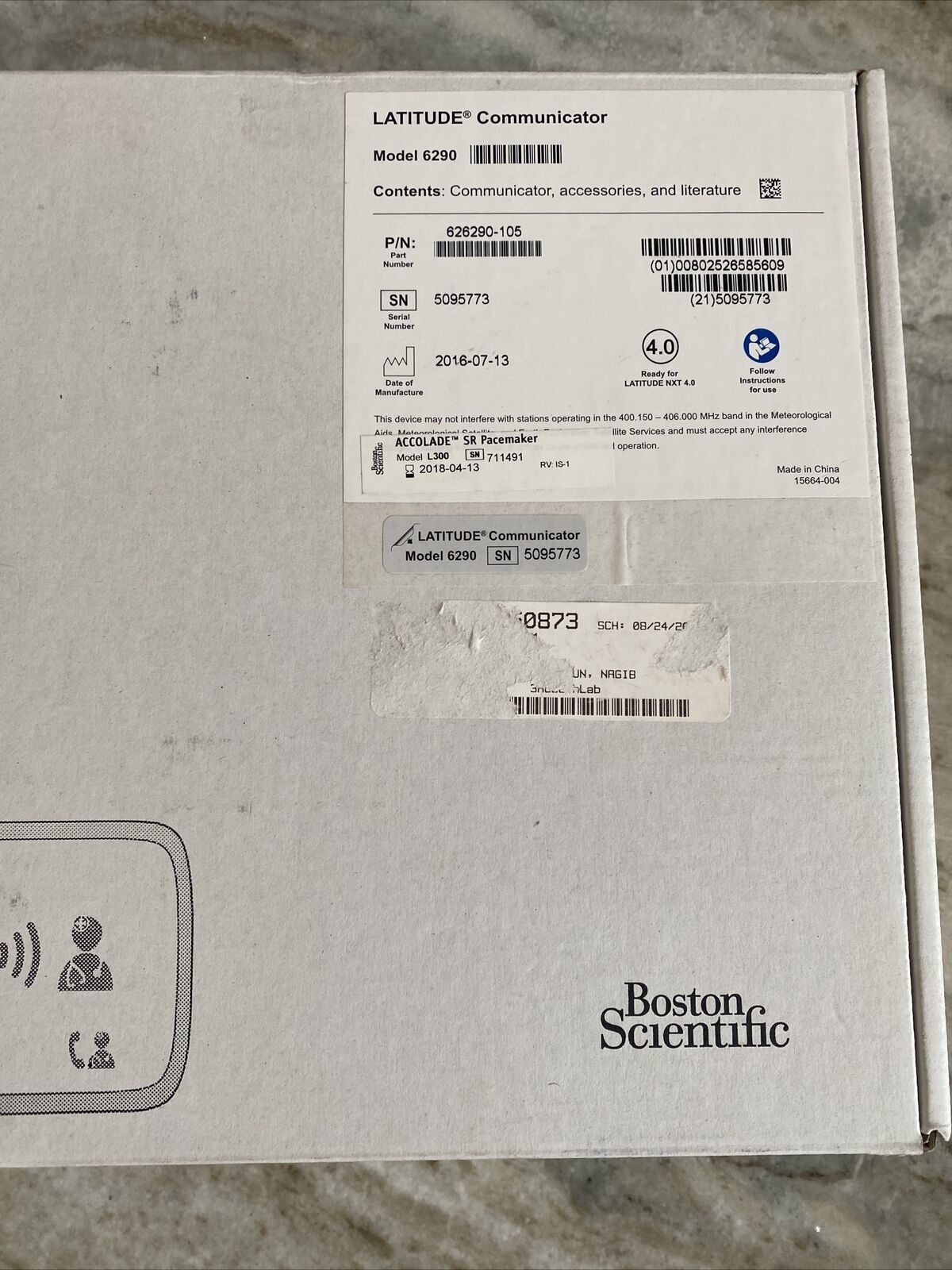 Latitude Boston Scientific Communicator 6290 With 1 Power SupplySHIPS