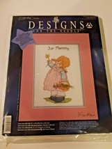 Designs For The Needle Cross Stitch 5554 For Mommy 5X7 Or 8X10 With Mat - $12.27