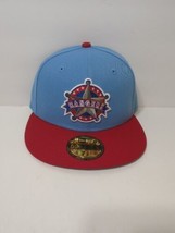 New Era Texas Rangers 59FIFTY Blue/Red Men’s Size: 7 1/4 Hat - $38.69