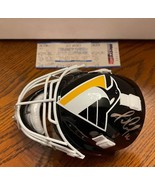 Mario Lemieux Signed Autographed Pittsburgh Penguins Mini Hockey Helmet ... - $299.99