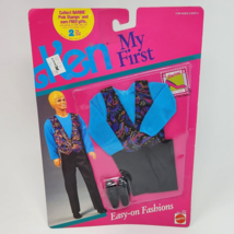 Vintage 1990 Mattel Barbie My First Ken Fashion Clothing Outfit # 4866 Sealed - $36.47