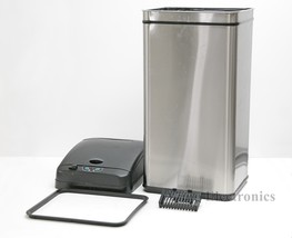 iTouchless DZT13P 13 Gallon Automatic Trash Can image 1