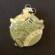 Walt Disney Productions New Orleans Square Gold Writing Mickey Mouse Pin... - $8.41