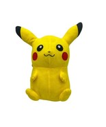 Pokemon Pikachu 10&quot; Plush Stuffed Animal 2017  Tomy Smiling Cute AS IS - $13.06