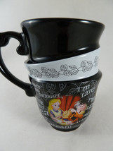 Disney Parks Alice in Wonderland Mad Tea Party Triple Stacked Coffee Tea Cup - $24.74