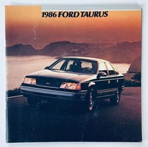 1986 Ford Taurus Dealer Showroom Sales Brochure Guide Catalog - $9.45