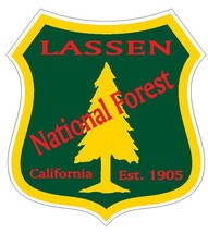 Lassen National Forest Sticker R3264 California You Choose Size - $1.45+