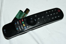 Lg Original Oem MR21GA Magic Remote Tested With Batteries - No Battery Cover - $25.11