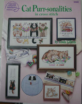 Cat Purr-sonalities in Cross Stitch 17 pg leaflet - 15 projects. - $6.99