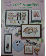 Cat Purr-sonalities in Cross Stitch 17 pg leaflet - 15 projects. - $6.99