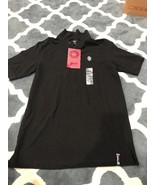 Southpole Men&#39;s M Polo Shirt Black Short Sleeve 100% Cotton-Brand New-SH... - $39.58