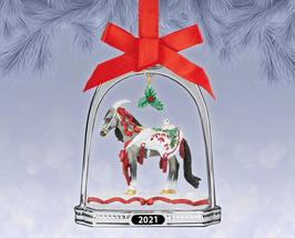 Breyer ARCTIC GRANDEUR HOLIDAY HORSE STIRRUP ORNAMENT NEW Collectible 700322 image 1