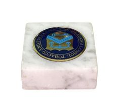 Vintage ATF Bureau of Alcohol Tobacco & Firearms Paperweight Made in Italy image 4