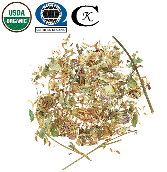 Organic Red Clover Blossoms/Trifolium pratense/Herbal Flower Tea/Immune Support - $26.50